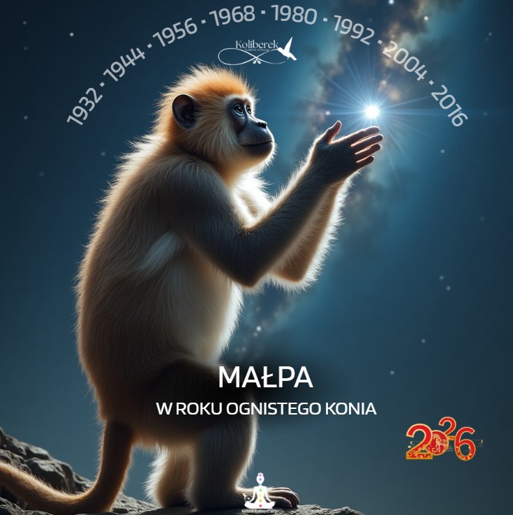 Małpa w Roku Ognistego Konia 2026 – Rok Przebudzenia, Sprytu i Dynamicznych Zwrotów